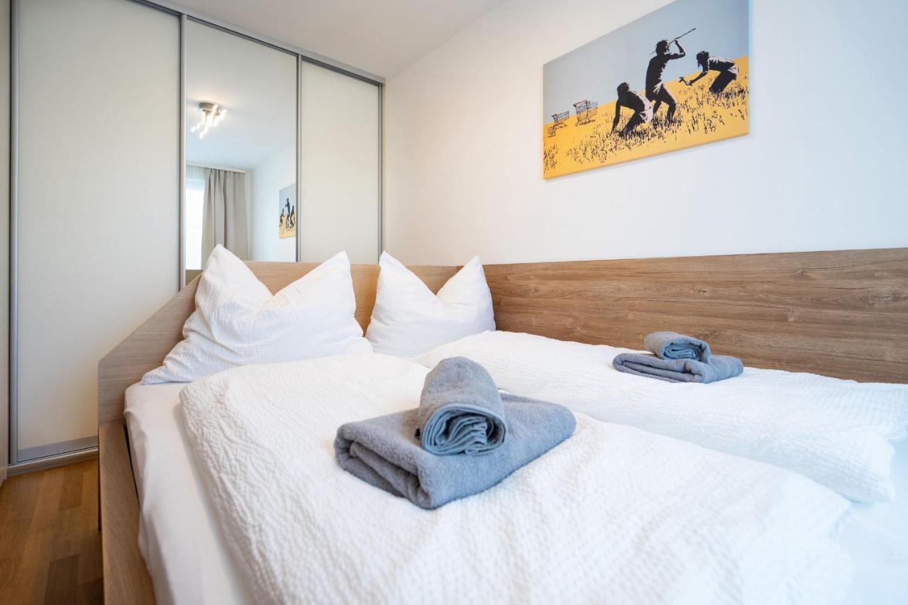 Donaufeld Living - Modernes Und Helles Apartment Vienna Luaran gambar
